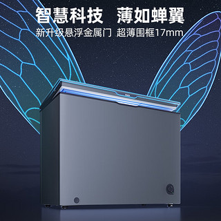 星星 XINGX300升微霜冰柜零下30℃单温卧式冷柜家商用顶开门全冷藏全冷冻保鲜柜1级能效 BD/BC-300KE 【微霜款】300升单温柜-零下30度