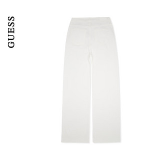 GUESS【秀智明星同款】GUESS24年夏季女士宽松阔腿垂坠牛仔裤 WHT-白色 25