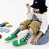 TOPSTAR宝宝布鞋幼儿园室内鞋男童帆布鞋软底魔术贴女童软底鞋子