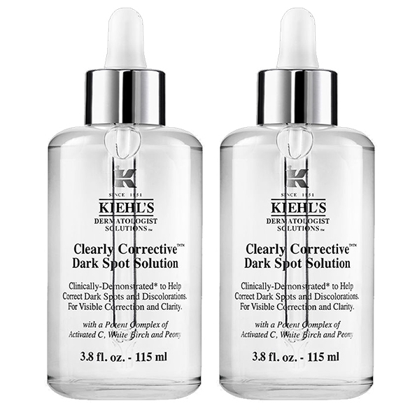 Kiehl＇s/科颜氏集焕白亮肤淡斑精华液115ml *2美白淡斑