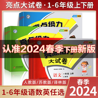 《2024春·新亮点给力大试卷》（年级科目任选）