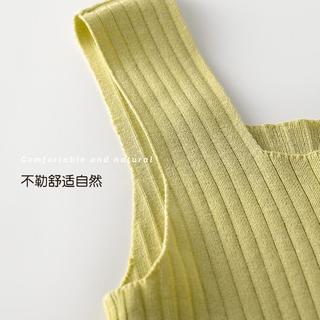 FENTENG 芬腾 可外穿舒适简约透气宽肩带纽扣内衣背心女士打底吊带