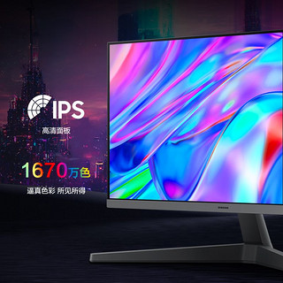 百亿补贴：SAMSUNG 三星 24/27英寸IPS显示器100Hz新款家用办公游戏电脑显示器S334GAC