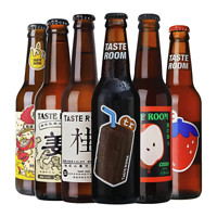 TASTE ROOM 风味屋 忒斯特小麦啤酒 随机口味 330ml*6瓶