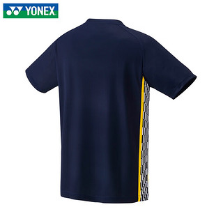 YONEX2024尤尼克斯羽毛球服速干短袖李宗伟同款运动上衣 16738EX 白色 M