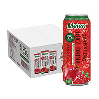 Meien 美恩 越南进口 石榴果汁气泡饮料（碳酸饮料)330ml*16罐 整箱装