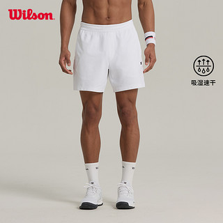 Wilson 威尔胜 官方24夏季新款男士DAILY网球运动透气吸湿速干短裤