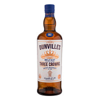 前皇室御用酒厂：Dunville’s当威 三皇冠雪莉桶威士忌 700ml