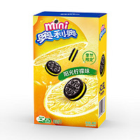 OREO 奥利奥 经典夹心果味饼干 苏打饼干 巧脆卷零食组合 阳光柠檬 40g g