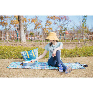 迪卡侬（DECATHLON）野餐垫户外加厚防潮垫便携防水耐用地垫沙滩垫野餐QUNC 杜邦材质野餐垫190x90厘米