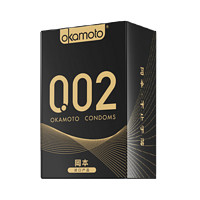 OKAMOTO 冈本 002黑金安全套套装 (002超薄2只+透薄雾感3只+SKIN激薄5只)