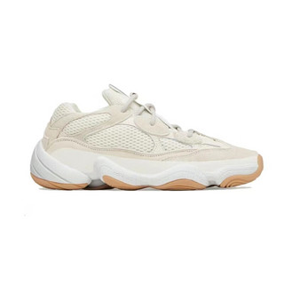 adidas 阿迪达斯 originals Yeezy500 复古低帮运动老爹休闲鞋ID1600 米白 38.5码