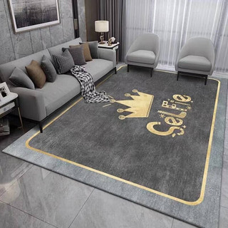 KAYE地毯客厅茶几沙发毯子大尺寸卧室房间轻奢简约高级满铺家用床边毯 FS-T164 160x230 cm
