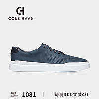 COLE HAAN 歌涵 colehaan/歌涵 男鞋休闲鞋 低帮平底透气舒适时尚男士板鞋 C31422 海军蓝-C31422 41.5