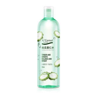 A’Gensn 安安金纯 A'Gensn 丝瓜薏仁水500ml 水嫩柔滑 面部护肤