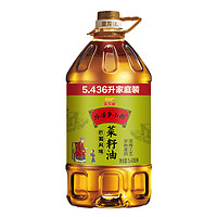 金龙鱼 外婆乡小榨菜籽油 5.436L