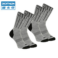 DECATHLON 迪卡侬 羊毛保暖袜 2双