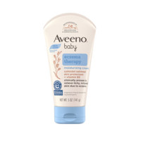 Aveeno 艾惟诺 儿童面霜婴儿润肤乳多效修护霜身体乳液舒缓红痒安抚141g 多效修护霜141g