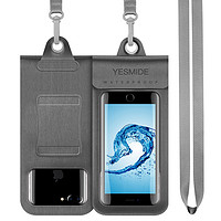 YESMIDE 意美蒂 手机防水袋潜水套苹果vivo触屏雨游泳漂流装备挂脖女通用保护包壳