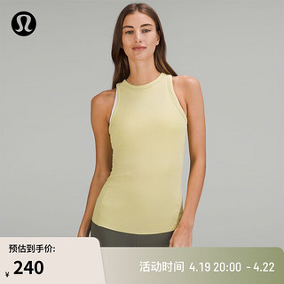 lululemon 丨Hold Tight 女士运动背心 LW1DOSS 芬奇黄 0