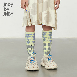 jnby by JNBY江南布衣童装袜子高筒袜男女童24春6O2N13250 750/黄色系多彩混杂色 30