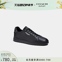 COACH 蔻驰 奥莱男士经典标志CLIP低帮运动鞋休闲鞋