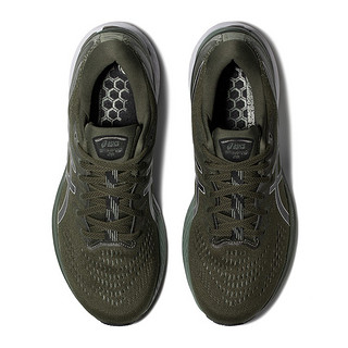 亚瑟士ASICS男鞋跑鞋稳定支撑运动鞋跑步鞋透气 GEL-KAYANO 28【HB】 绿色/黑色 46.5