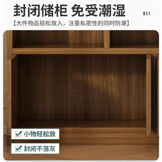 Cono Sur柯诺苏 酒柜客厅隔断柜进门玄关柜简约现代家用装饰柜间厅柜北欧屏风柜 【实木】3门原野橡木色100cm