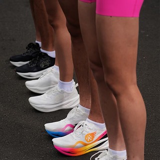 必迈惊碳Fly风火轮专业碳板跑鞋夏季男女马拉松竞速运动支撑跑鞋 云霄 38