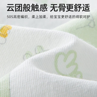 贝肽斯婴儿衣服夏季宝宝连体衣短袖薄款透气新生儿爬服春秋款睡衣 趣味小恐龙 73cm