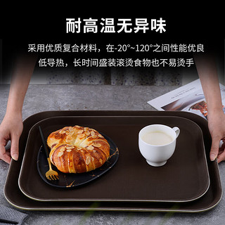 京清福 商用餐盘甜品茶盘酒店客房小托盘 钢化圆形28cm 钢化圆形  28cm