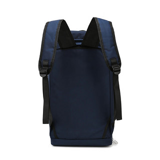 AOSIMAN双肩旅行包短途手提旅游包运动包包斜挎行李包旅游包鞋位包 深蓝色