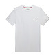  TOMMY HILFIGER 汤米希尔费格（Tommy Hilfiger）休闲简约男士圆领短袖T恤 09T3139-100　