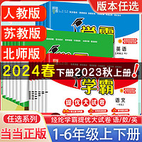 《学霸提优大试卷》（2024版、年级/科目/版本任选）