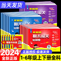 2024春小学实验班期末必刷卷一二三四五六年级下册语文数学英语人教版北师大江苏苏教译林版单元期末闯关必刷15天冲刺卷春雨教育