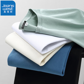 JEANSWEST 真维斯 男装纯棉短袖T恤*3