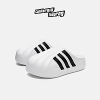 adidas 阿迪达斯 三叶草Adidas SUPERSTAR MULE男女贝壳头运动拖鞋IF6184