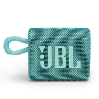 JBL 杰宝 GO3 2.0声道 便携式蓝牙音箱 薄荷青