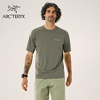 ARC'TERYX 始祖鸟 ARC’TERYX始祖鸟 CORMAC ARC'BIRD LOGO SS 透气 男子 速干短袖T恤 Forage Heather II/幽雾绿 S