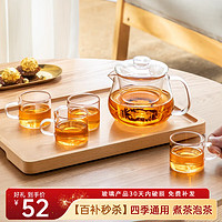 TEAHUE 忆壶茶 茗饮壶 550ml 透明