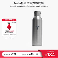 TESLA 特斯拉 保温杯便携真空不锈钢标识 银色 600ml