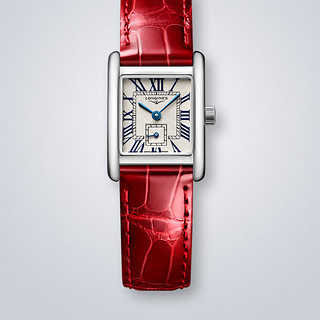 LONGINES 浪琴 优雅黛绰维纳系列 21.5毫米石英腕表 L5.200.4.71.D 礼盒装 配表带款