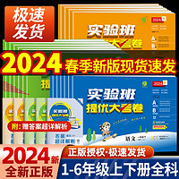 《实验班提优大考卷》（2024版、年级/科目/版本任选）