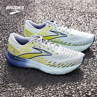 布鲁克斯BROOKS跑步鞋男女缓震专业运动鞋注氮中底跑鞋Glycerin 20甘油 【男】蓝色/冠蓝/硫磺黄 43