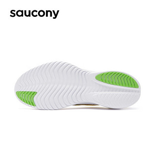 Saucony索康尼菁华14跑鞋女夏季全能轻量训练减震跑步运动鞋子Kinvara 14 黄35【异镜世界配色】 40