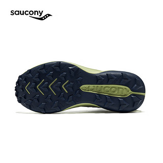 Saucony索康尼BLAZE TR炽焰户外越野跑鞋男运动鞋24年防滑登山徒步鞋 白绿110【女款】 45