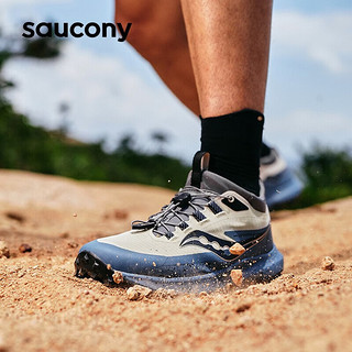 Saucony索康尼游隼13夏季男鞋户外防滑越野跑鞋 米兰20【ST高帮】 42.5