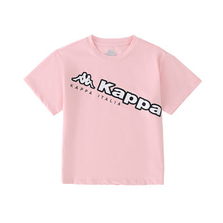 Kappa 卡帕 KIDS2024儿童新款休闲短袖 多色可选