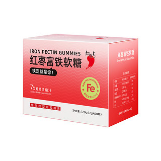 红枣富铁软糖 60粒