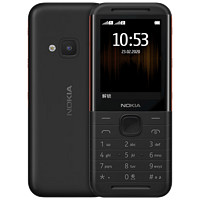 诺基亚（NOKIA） 5310 经典复刻版音乐老人老年机大声大字超长待机手机 黑红色仅支持移动卡 标配  一电一充